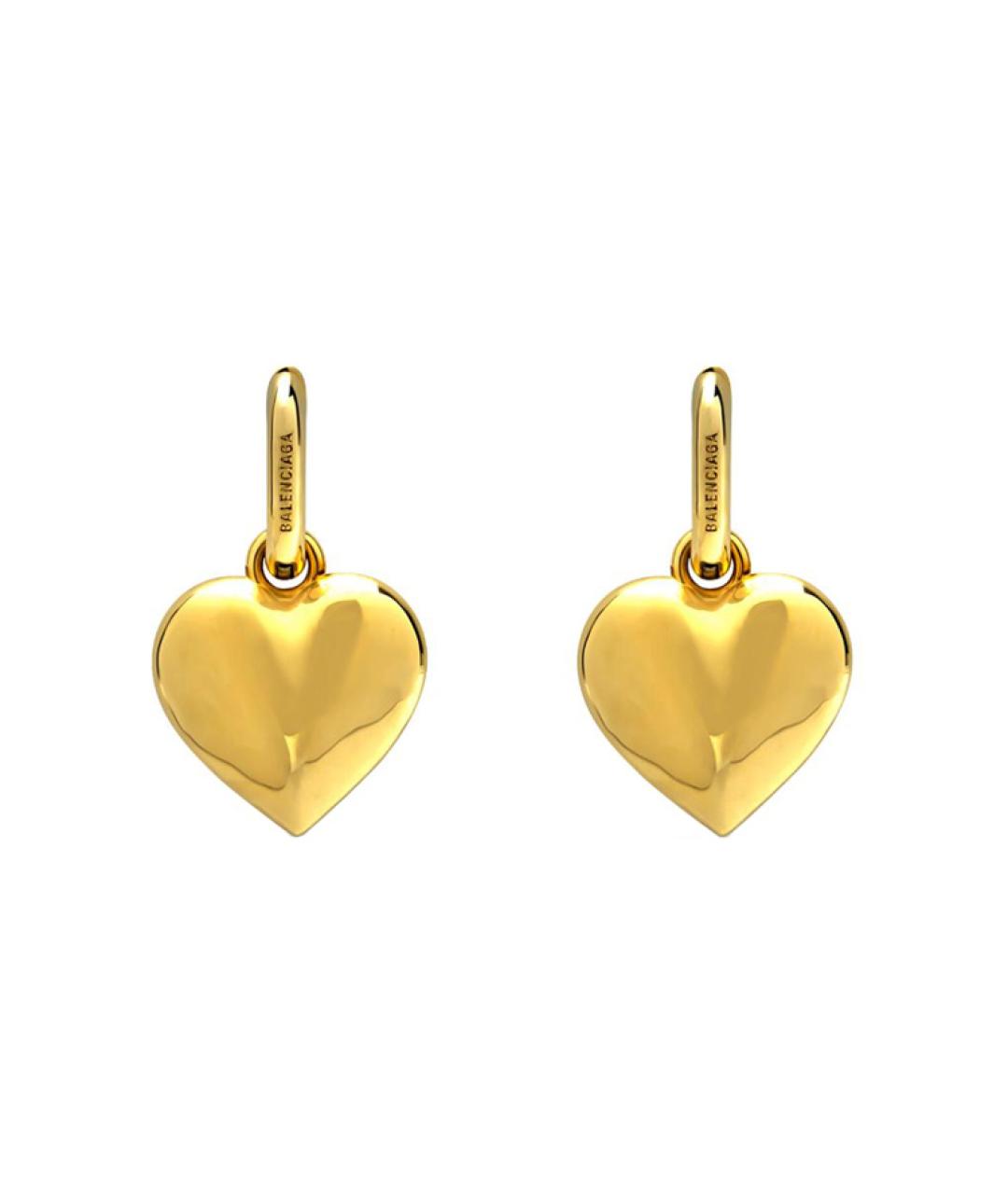 BALENCIAGA Золотые серьги, фото 2