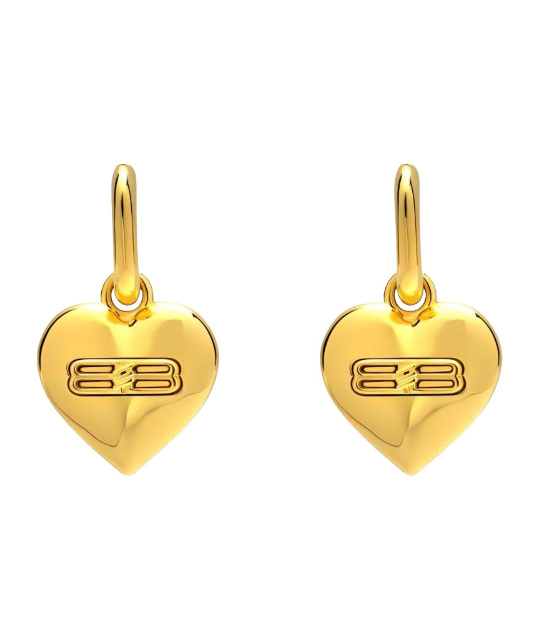 BALENCIAGA Золотые серьги, фото 1