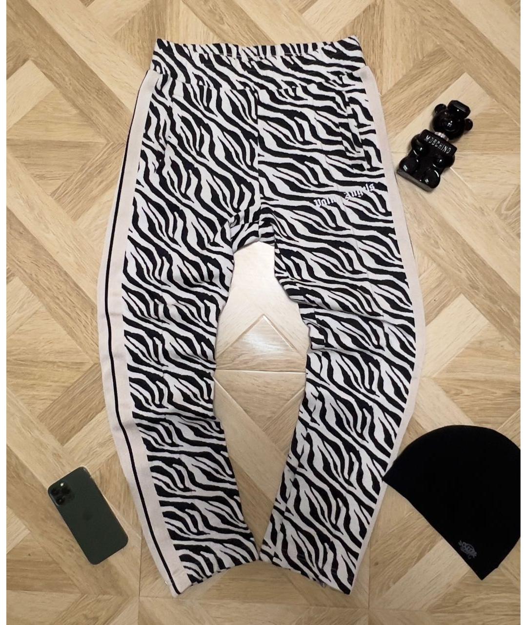 PALM ANGELS Белые полиэстеровые повседневные брюки, фото 5