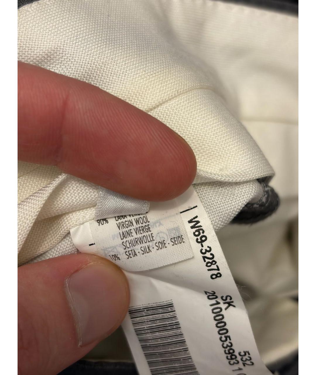 BRUNELLO CUCINELLI Серый классический костюм, фото 5