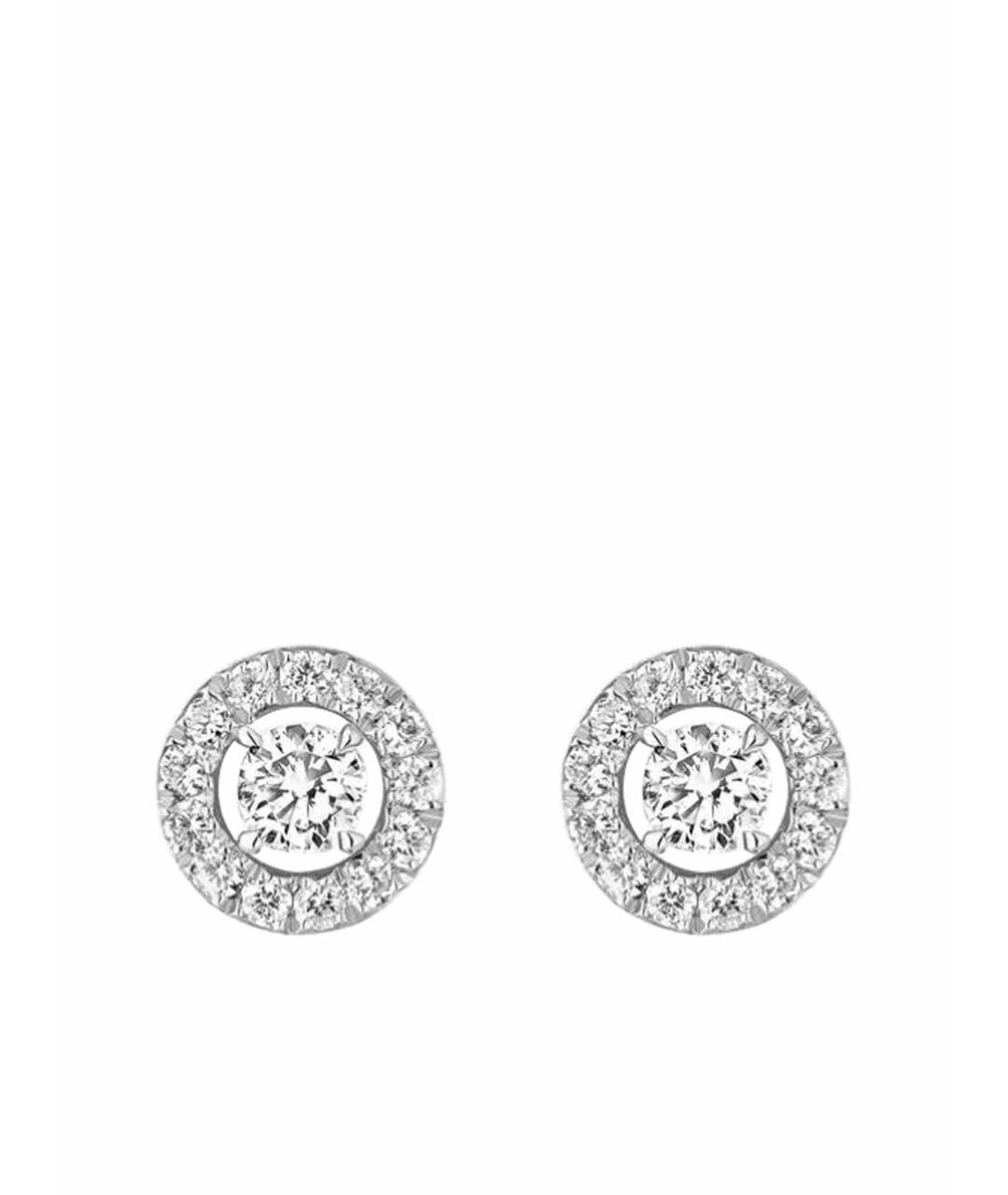 MESSIKA Серебряные серьги из белого золота, фото 1