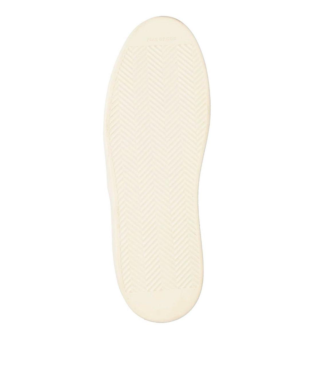 FEAR OF GOD Бежевые текстильные низкие кроссовки / кеды, фото 5