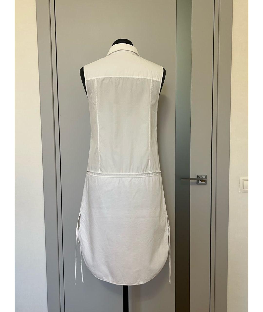ALEXANDER WANG Белое хлопковое платье, фото 3