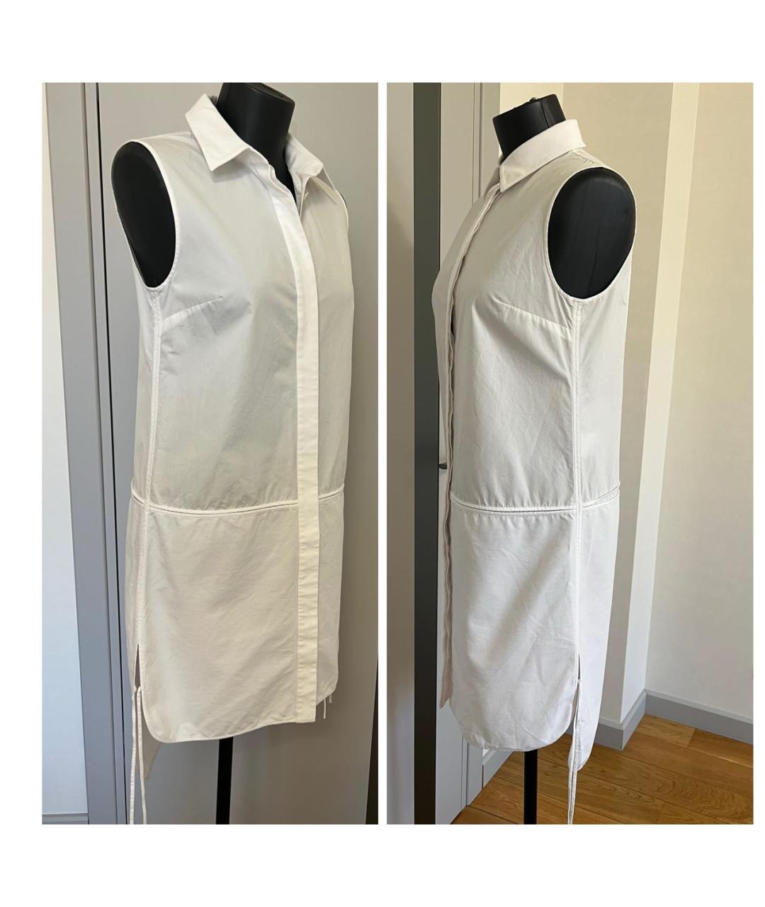 ALEXANDER WANG Белое хлопковое платье, фото 5