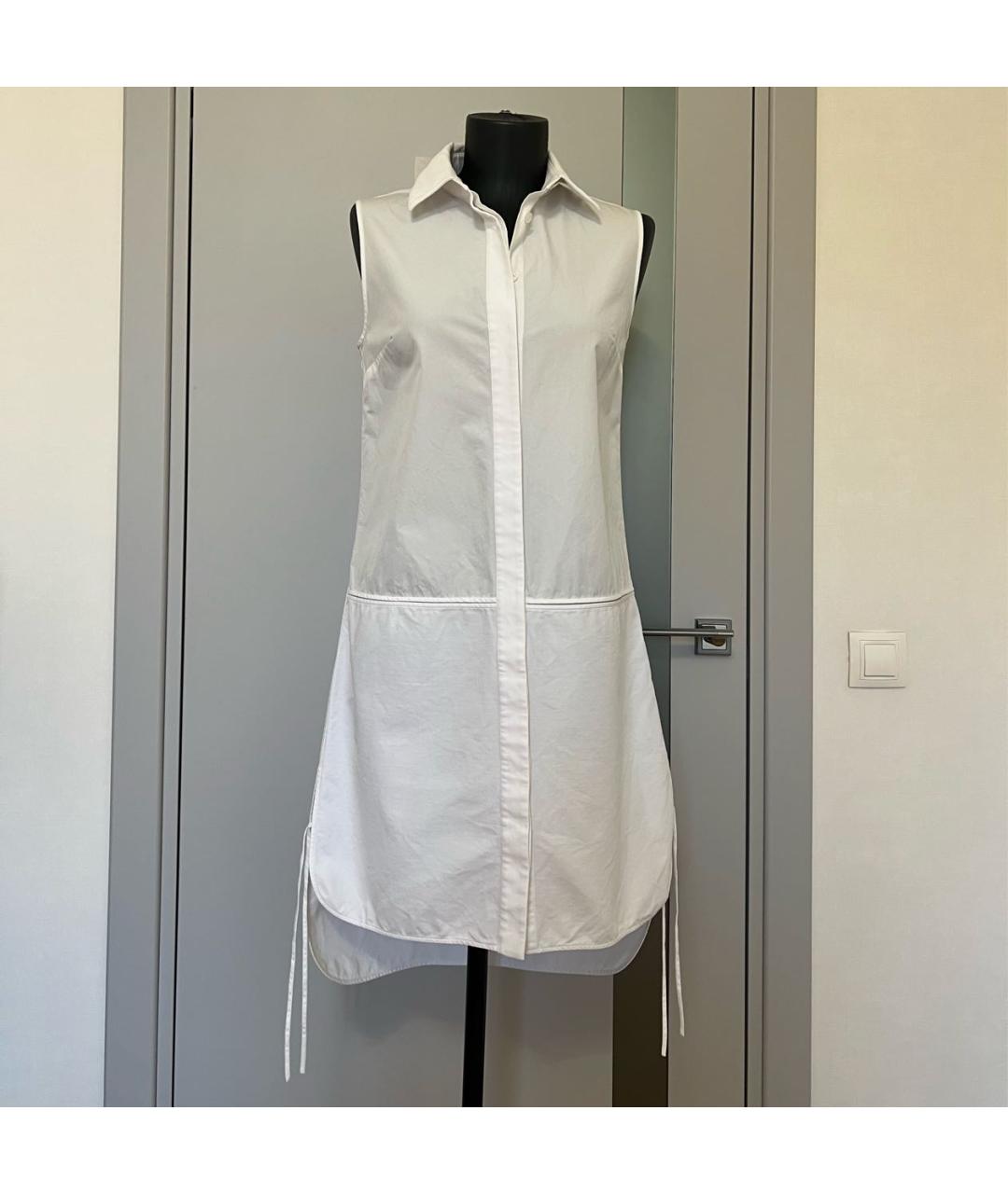 ALEXANDER WANG Белое хлопковое платье, фото 2