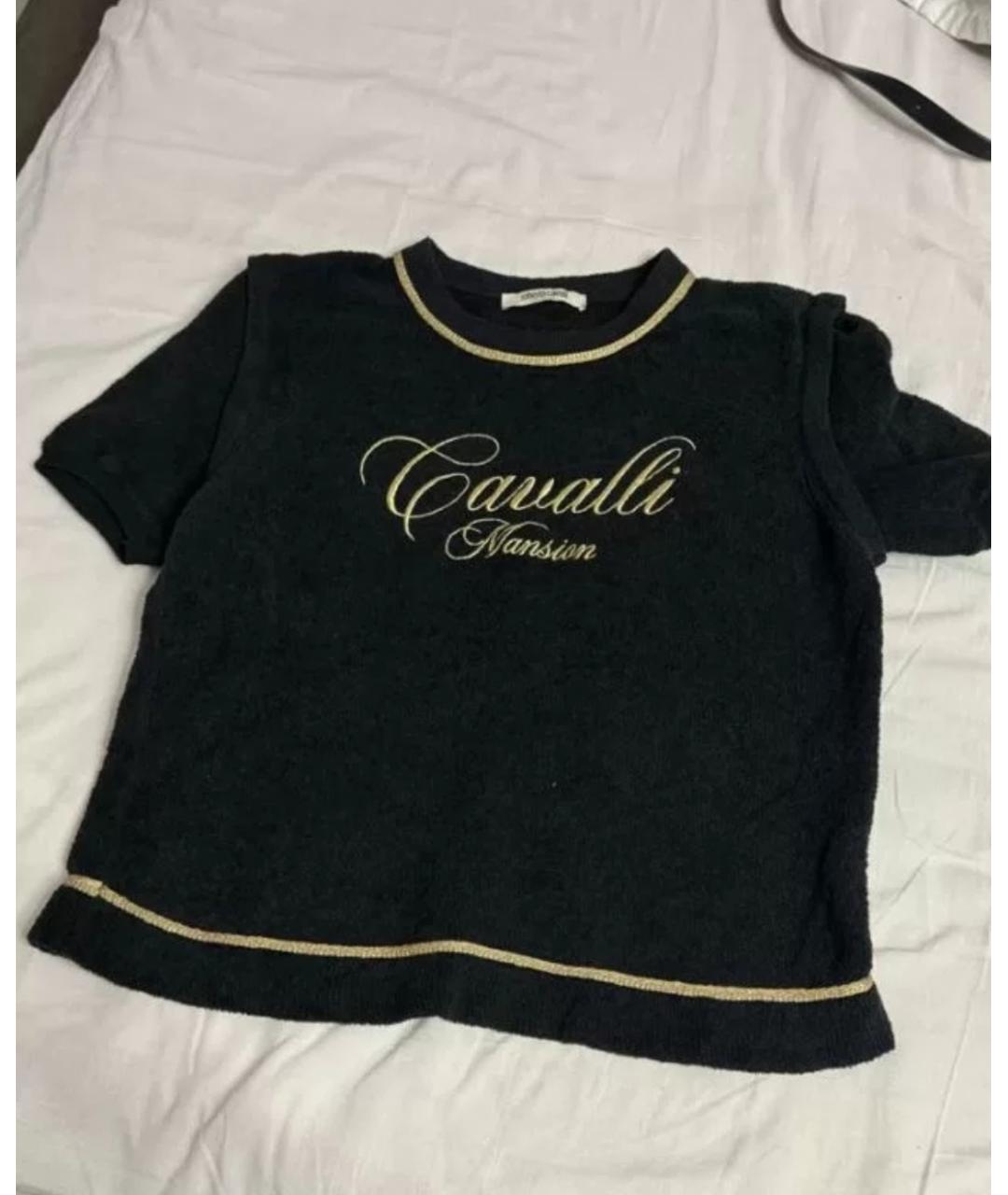 ROBERTO CAVALLI Черный джемпер / свитер, фото 5