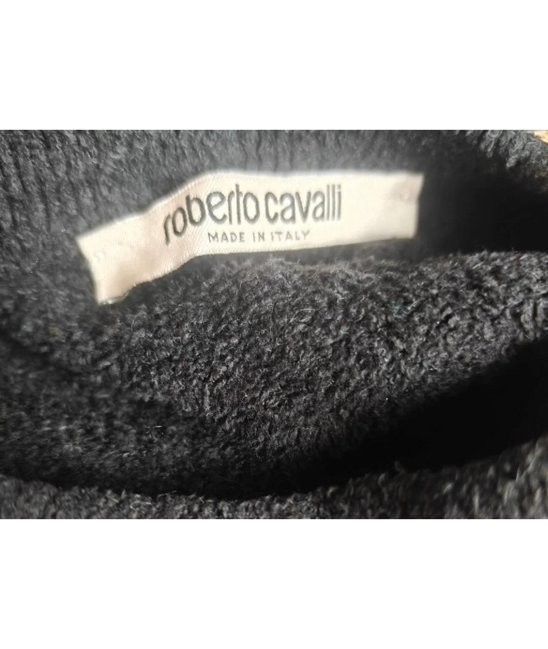 ROBERTO CAVALLI Черный джемпер / свитер, фото 3