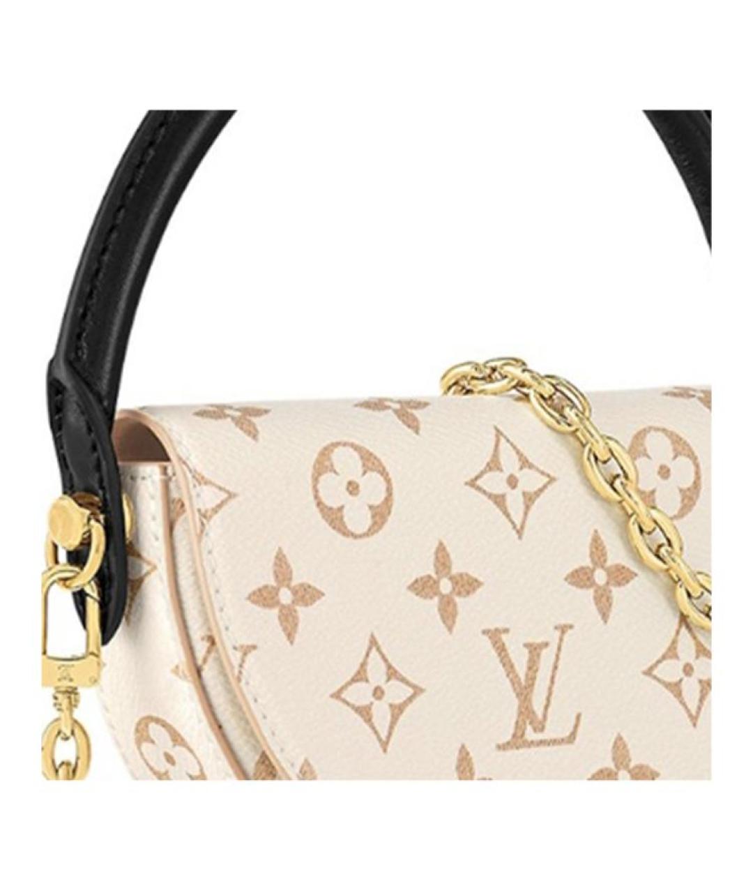 LOUIS VUITTON Бежевая сумка через плечо, фото 2