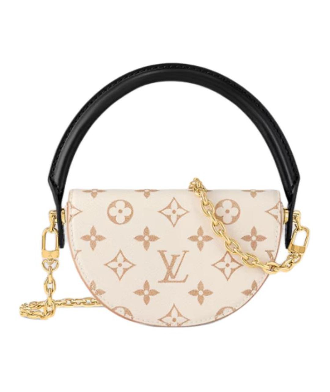 LOUIS VUITTON Бежевая сумка через плечо, фото 3