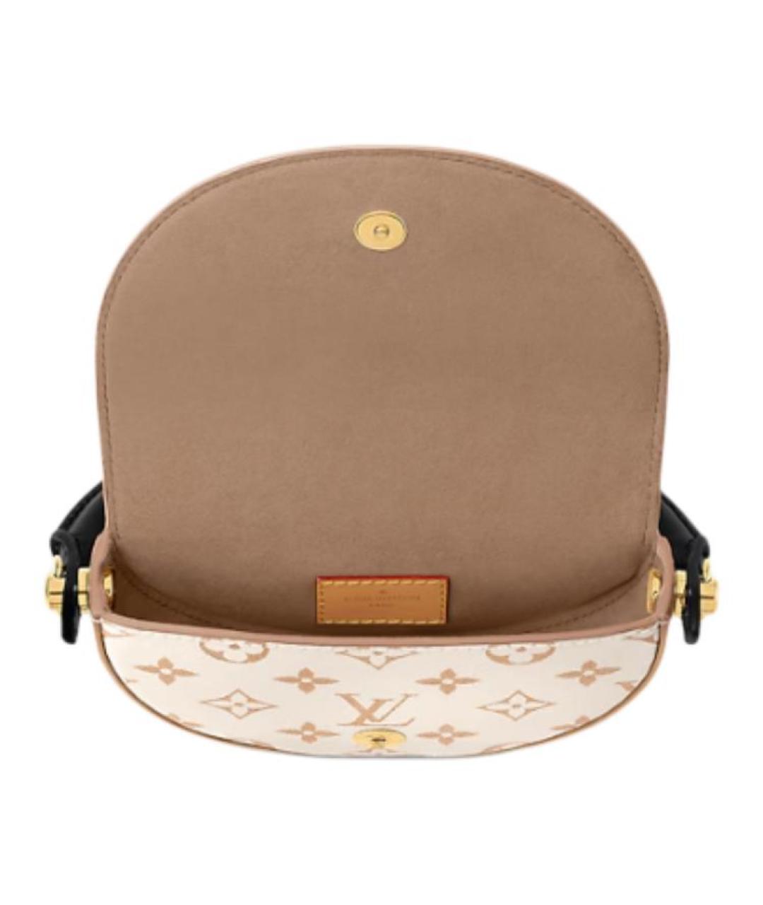 LOUIS VUITTON Бежевая сумка через плечо, фото 4