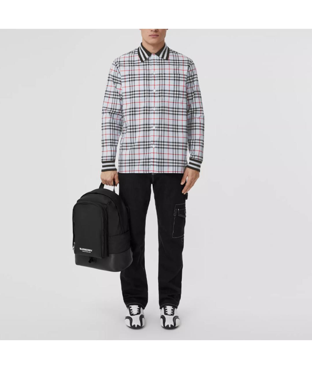 BURBERRY Голубая классическая рубашка, фото 3