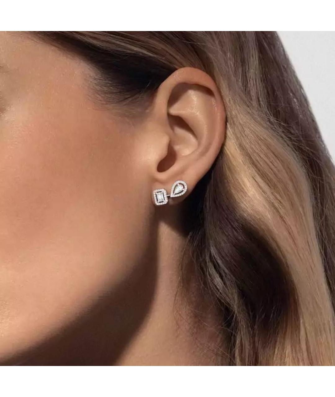 MESSIKA Серебряные серьги из белого золота, фото 2