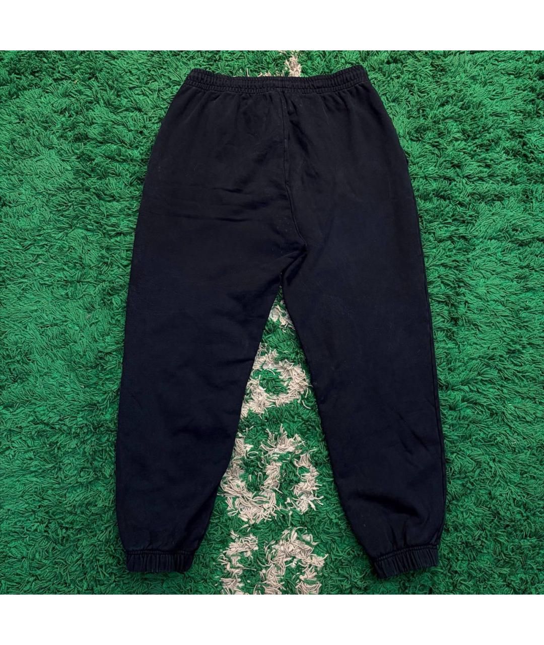 CELINE Черные хлопковые повседневные брюки, фото 2