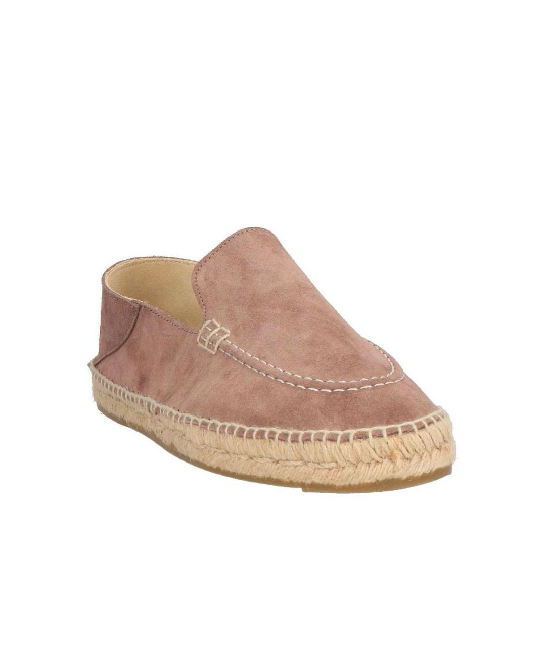 MANEBI Бежевые замшевые эспадрильи, фото 2