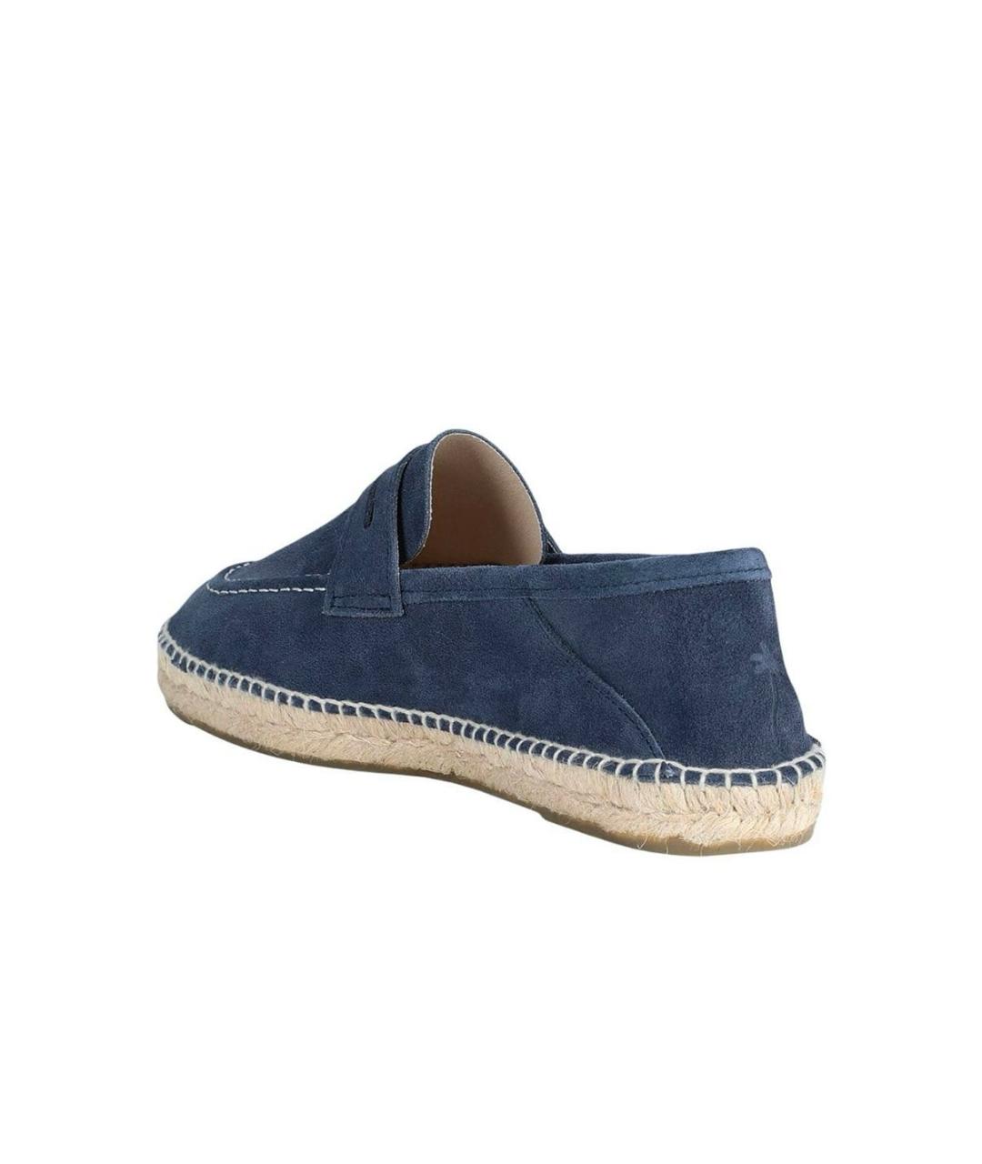 MANEBI Темно-синие замшевые эспадрильи, фото 3