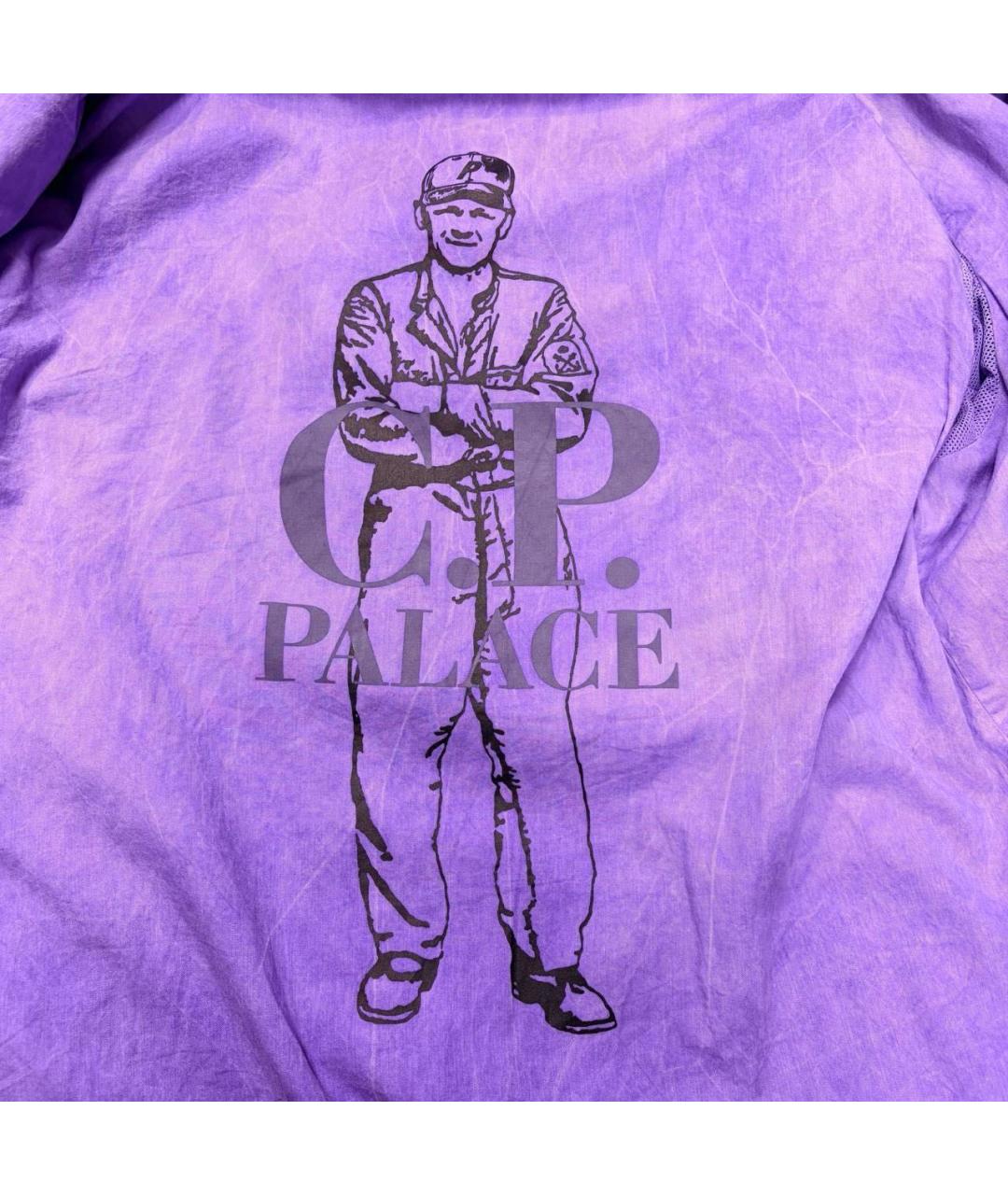 CP COMPANY Фиолетовая полиэстеровая куртка, фото 5