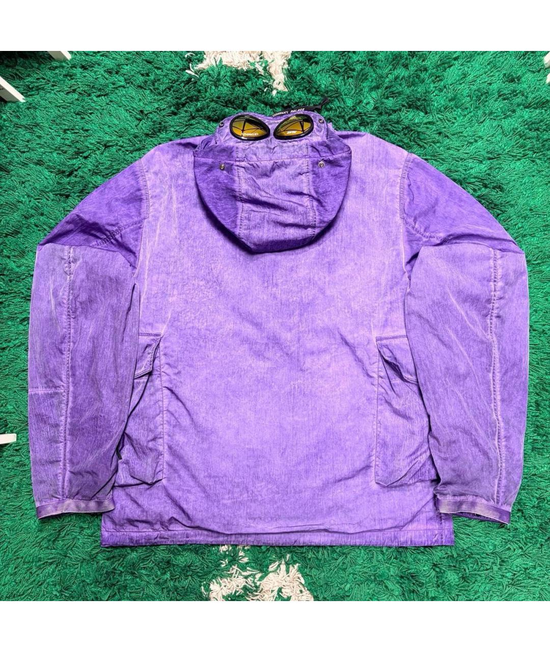 CP COMPANY Фиолетовая полиэстеровая куртка, фото 2