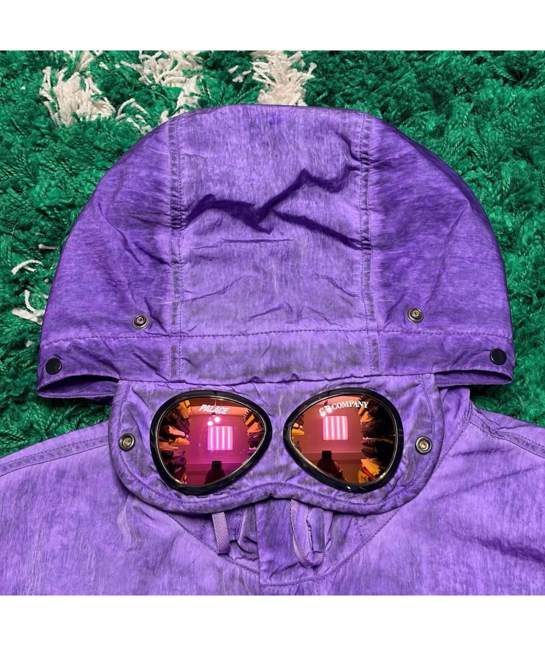 CP COMPANY Фиолетовая полиэстеровая куртка, фото 3