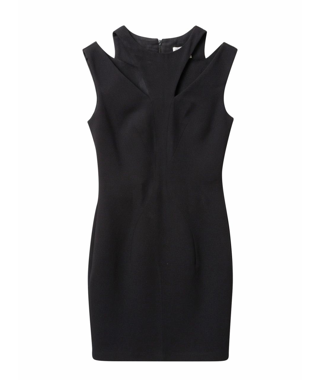 VERSACE Черное вискозное вечернее платье, фото 1