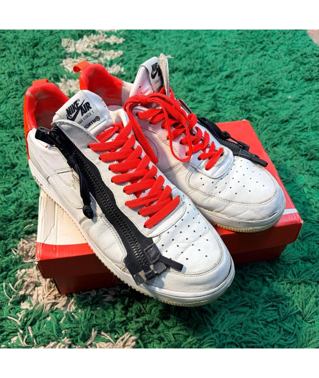 NIKE Белые высокие кроссовки / кеды, фото 6