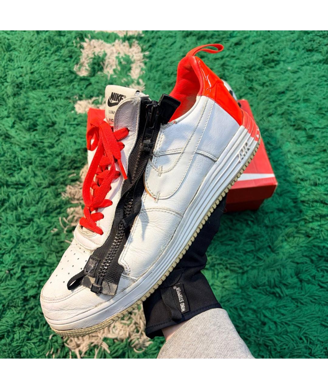 NIKE Белые высокие кроссовки / кеды, фото 5