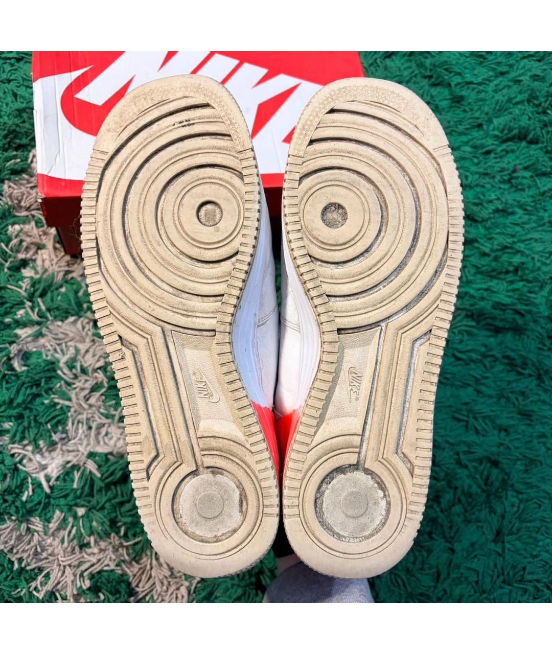 NIKE Белые высокие кроссовки / кеды, фото 4