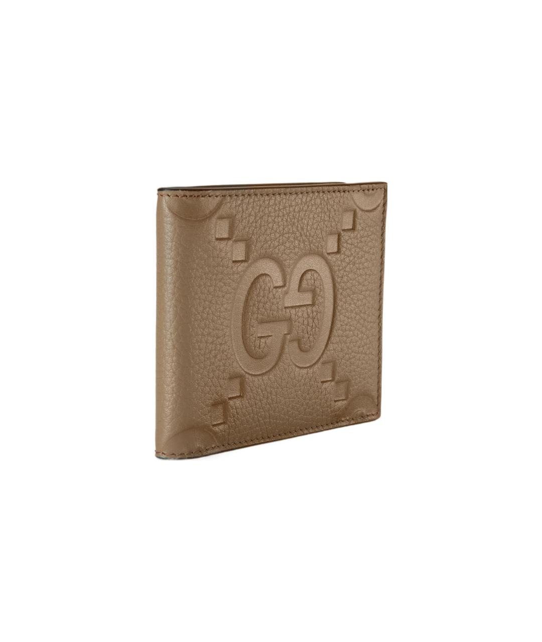 GUCCI Коричневый кожаный кошелек, фото 2