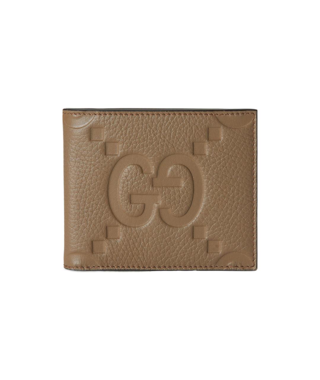 GUCCI Коричневый кожаный кошелек, фото 6