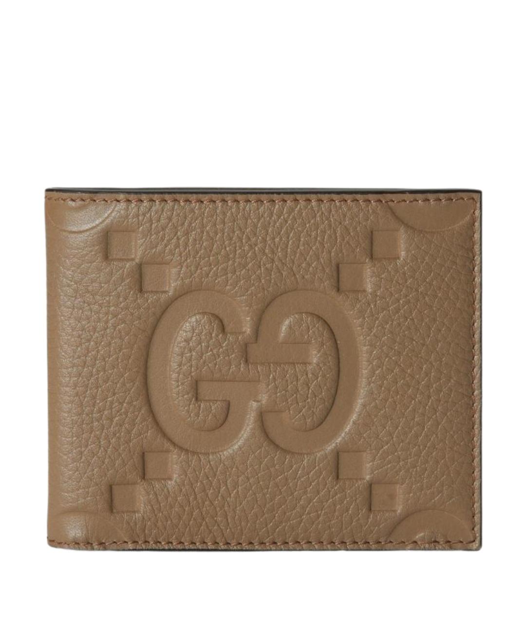 GUCCI Коричневый кожаный кошелек, фото 1