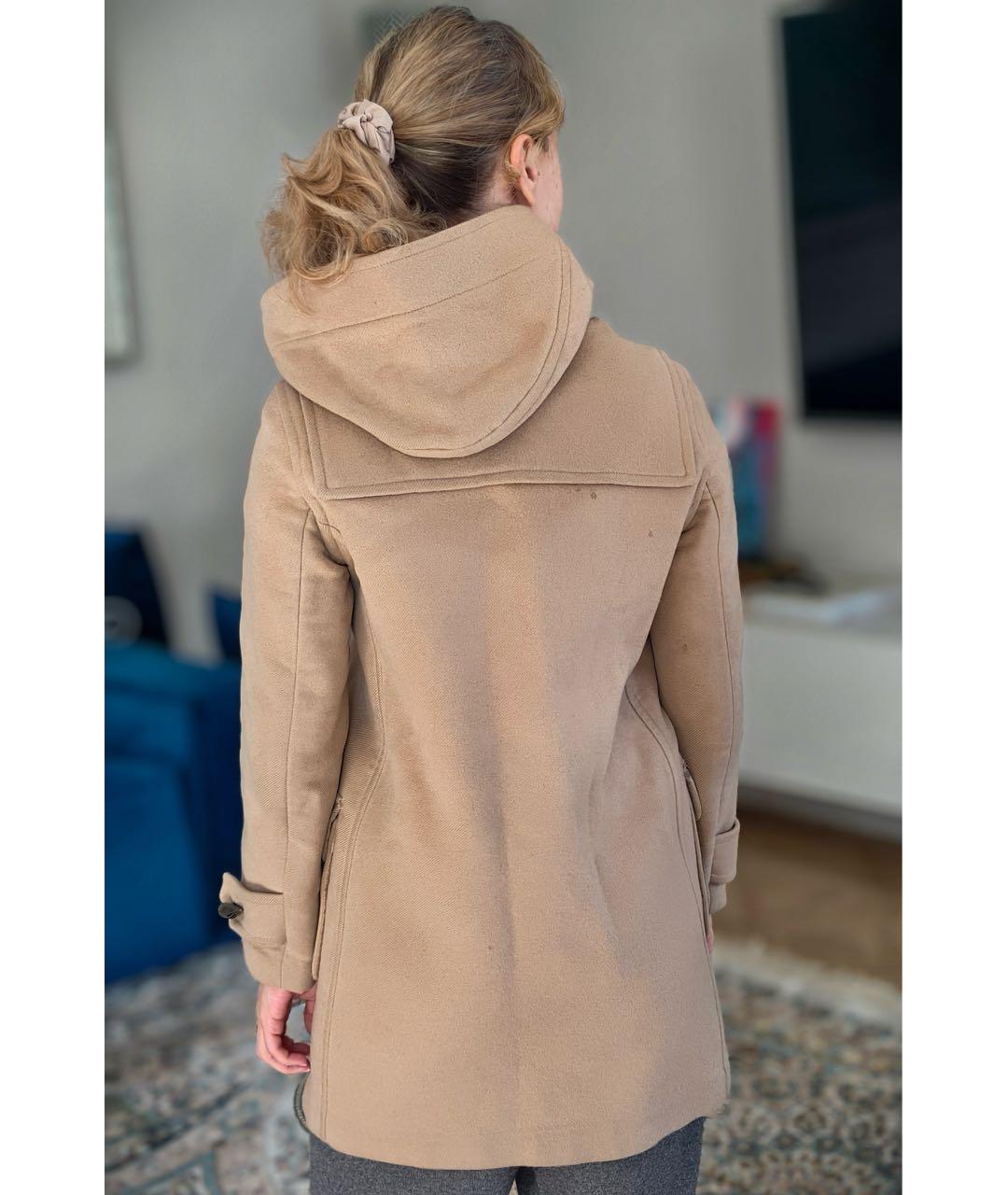 BURBERRY Бежевое шерстяное пальто, фото 3