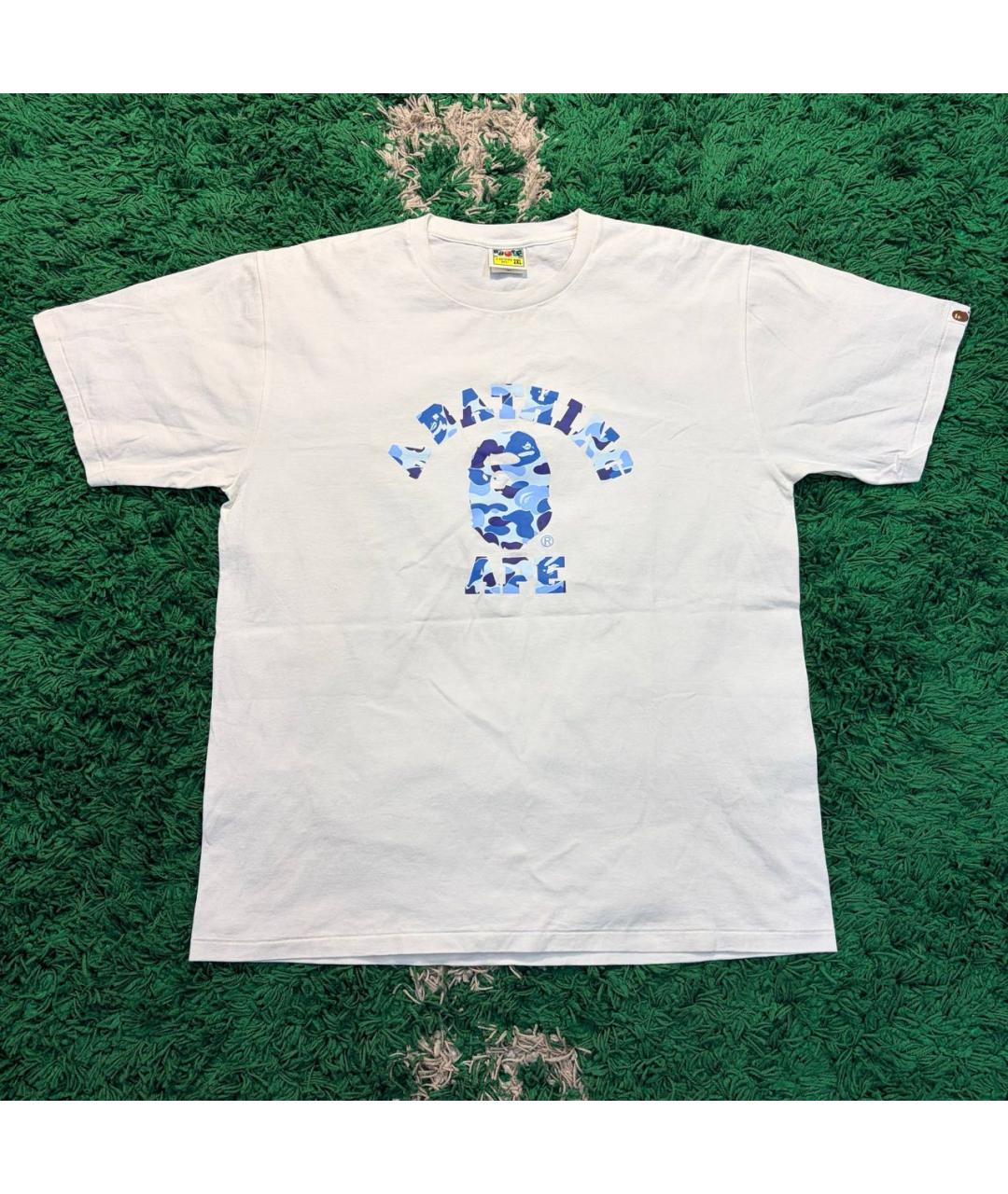 BAPE Белая хлопковая футболка, фото 5