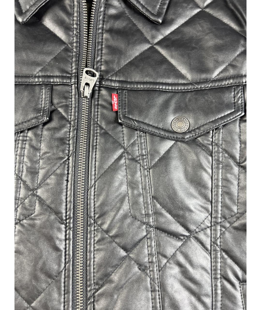 LEVI'S Черная куртка, фото 2