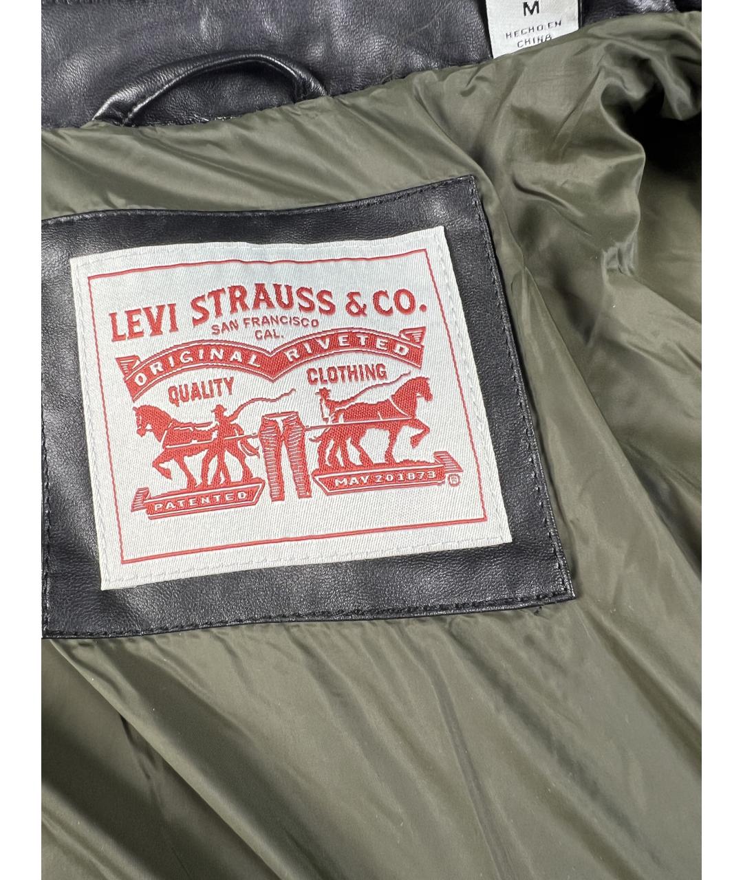 LEVI'S Черная куртка, фото 4