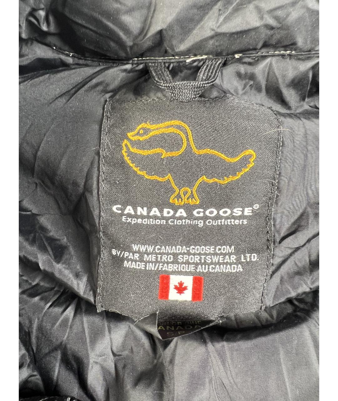 CANADA GOOSE Бежевый полиэстеровый жилет, фото 6