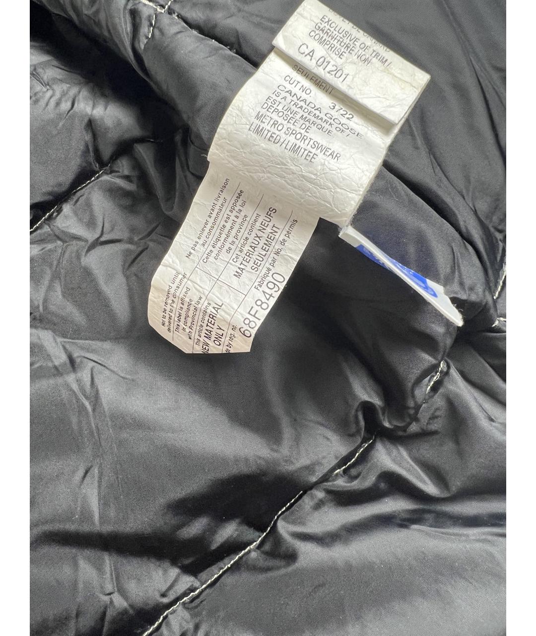 CANADA GOOSE Бежевый полиэстеровый жилет, фото 4