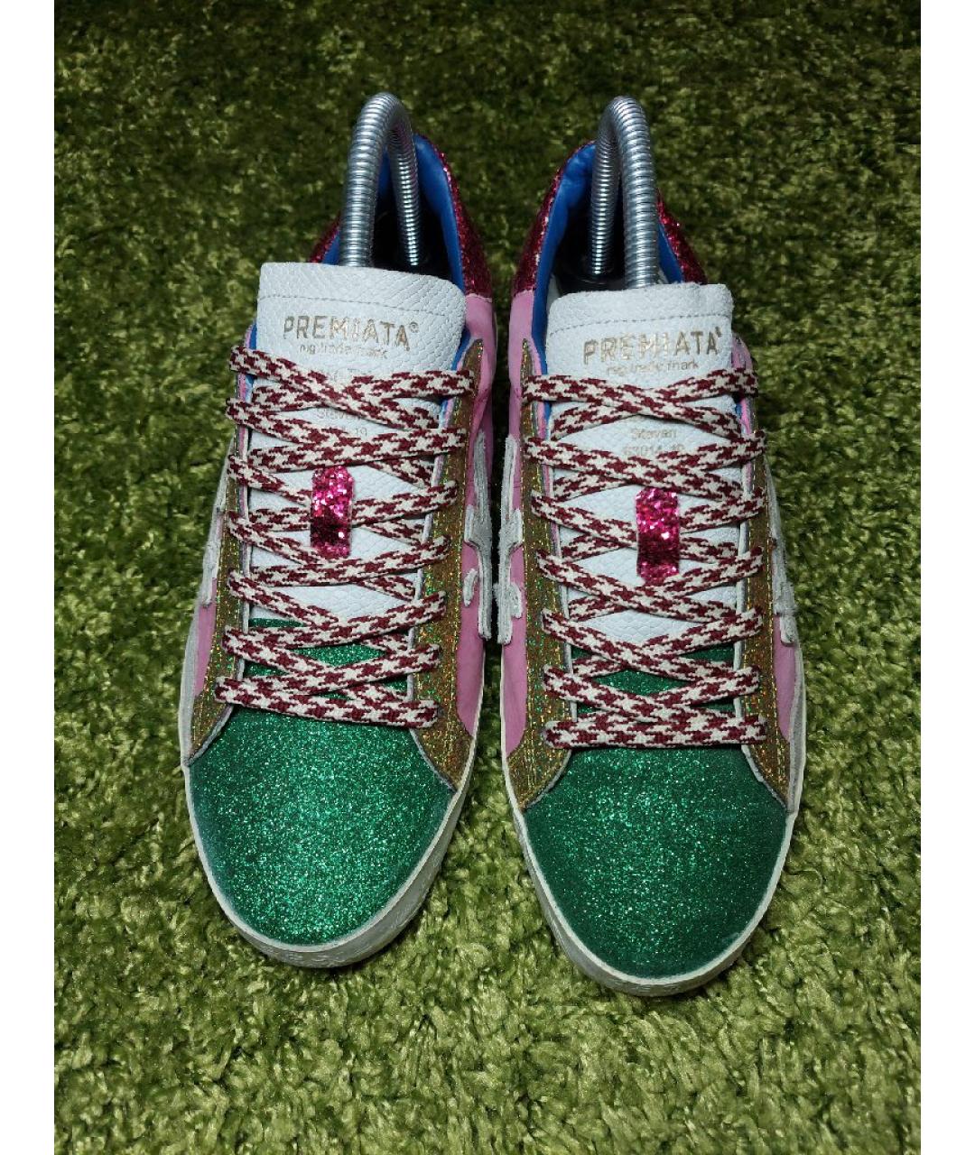 PREMIATA Мульти кожаные кеды, фото 2