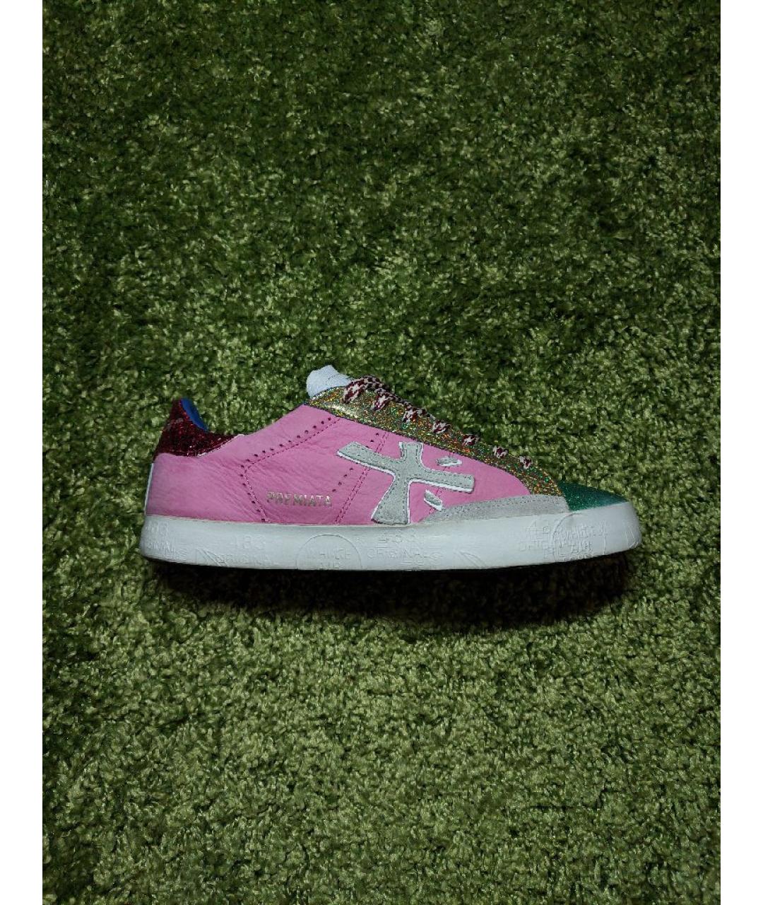 PREMIATA Мульти кожаные кеды, фото 10