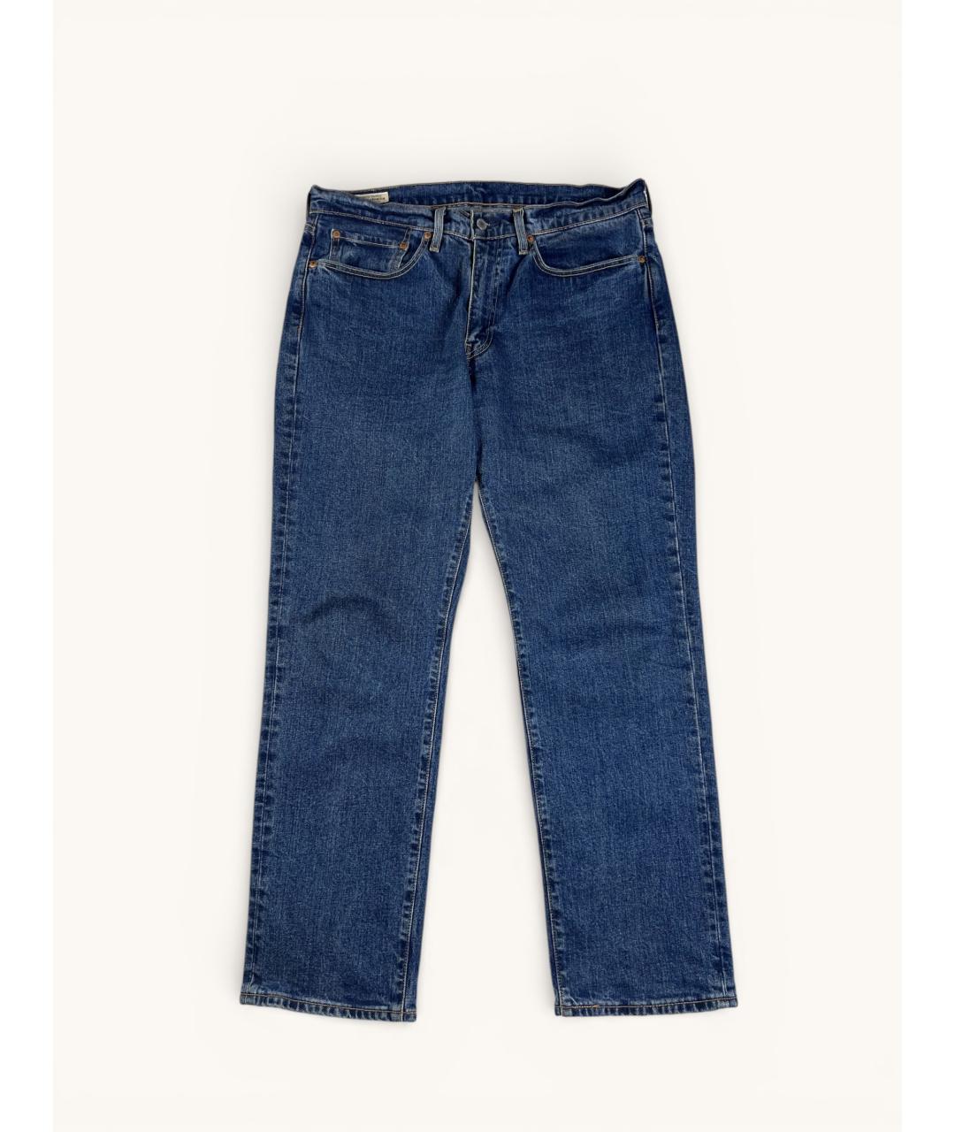 LEVI'S Синие хлопковые прямые джинсы, фото 8