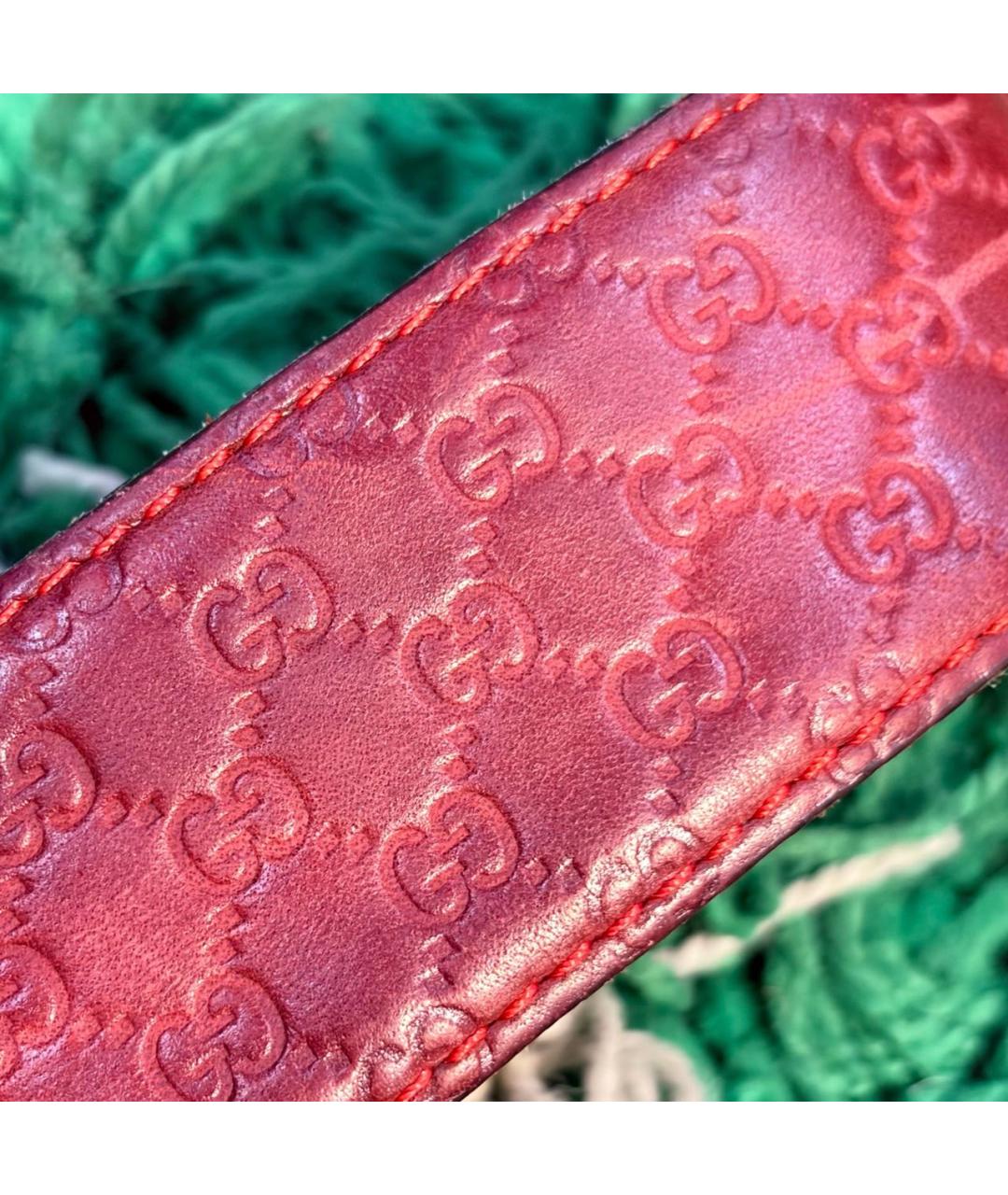 GUCCI Красный ремень, фото 3