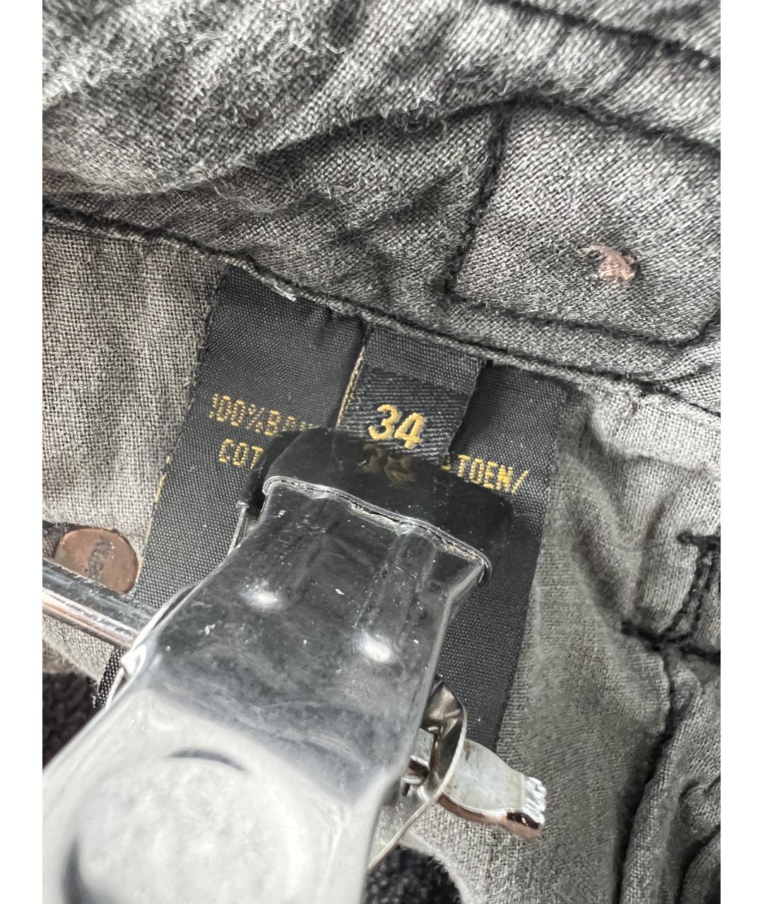 ALPHA INDUSTRIES Серые хлопковые повседневные брюки, фото 6