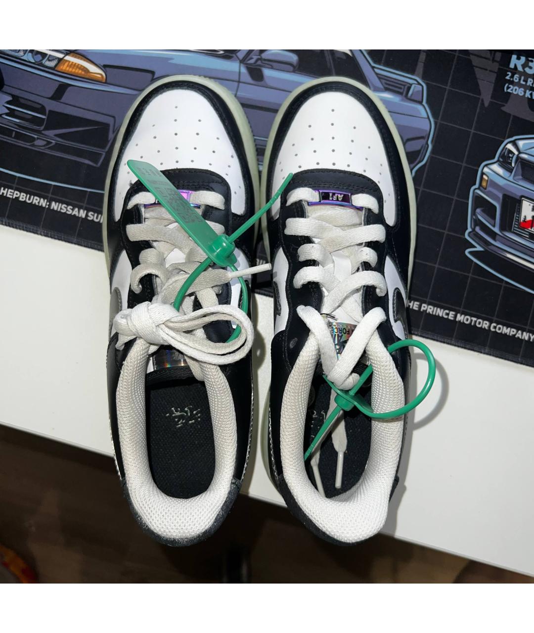 NIKE Мульти кожаные кроссовки, фото 3