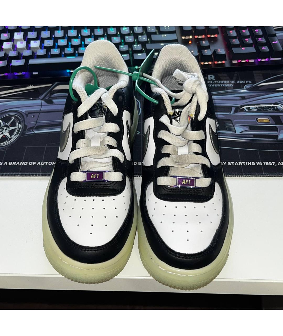 NIKE Мульти кожаные кроссовки, фото 2