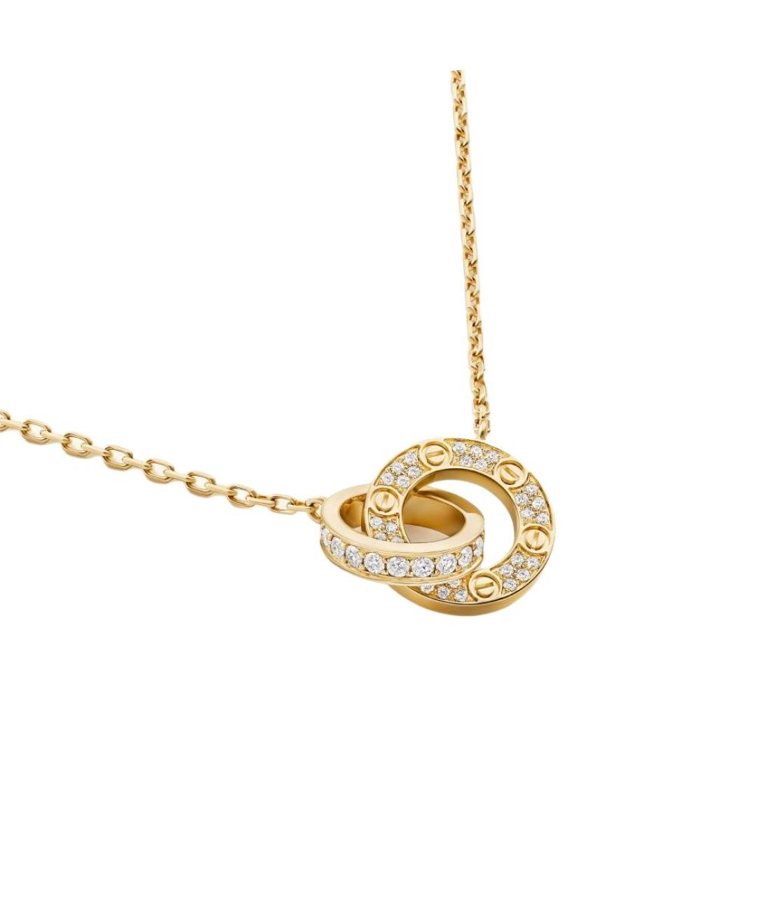 CARTIER Золотое колье из желтого золота, фото 3