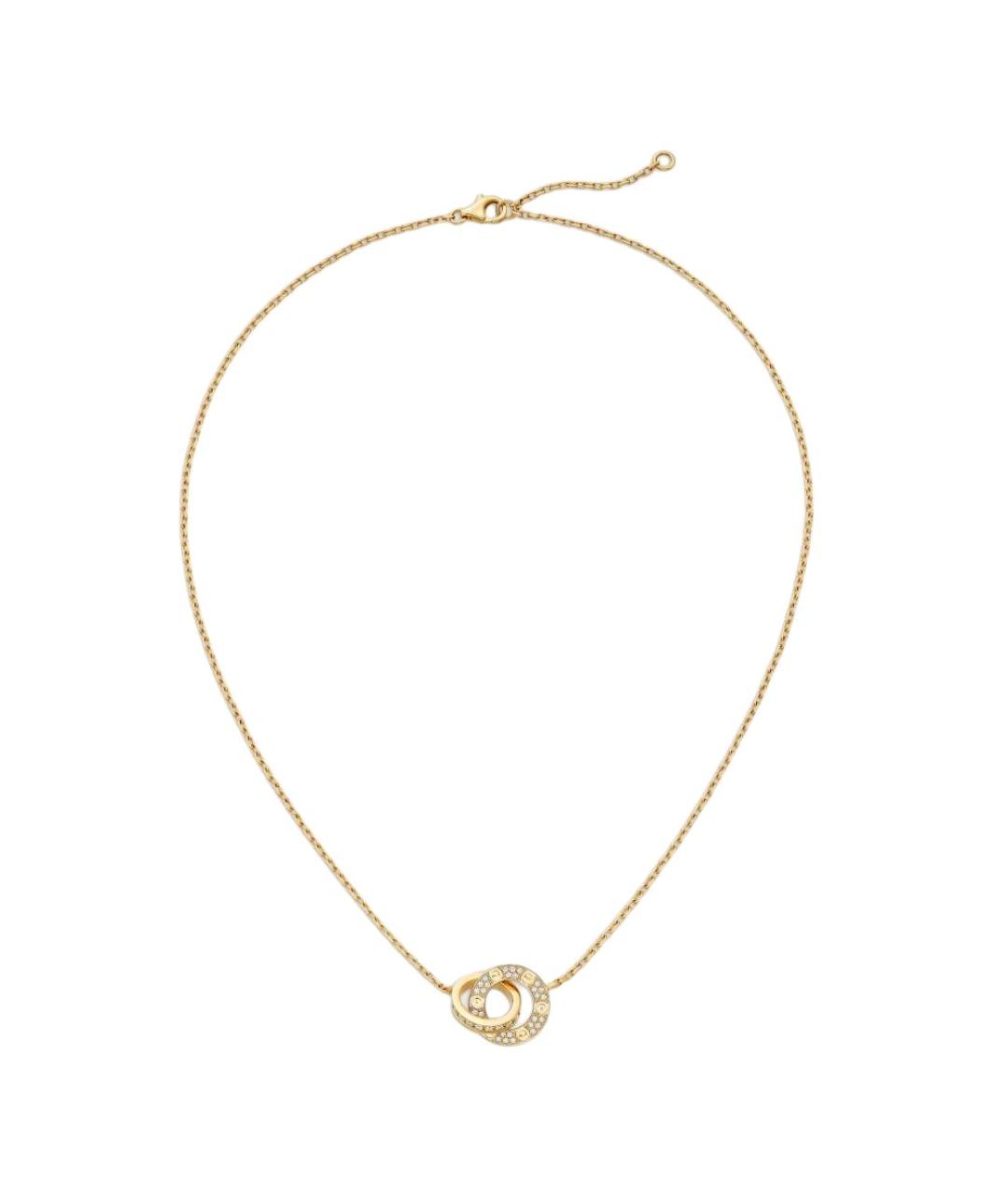 CARTIER Золотое колье из желтого золота, фото 2