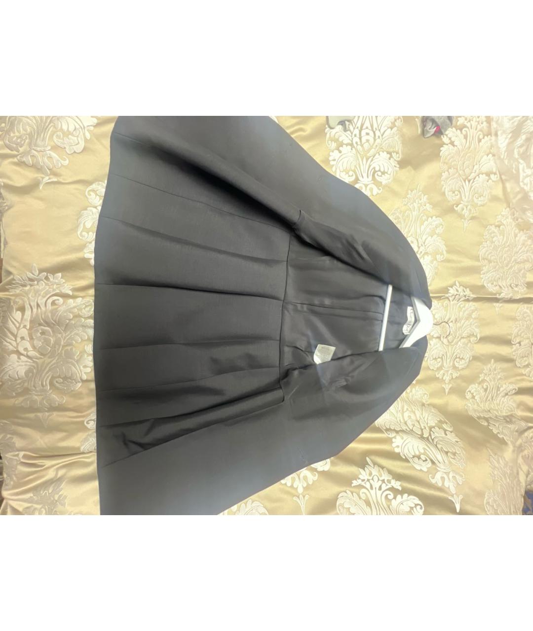 CHRISTIAN DIOR Черное шелковое платье, фото 4