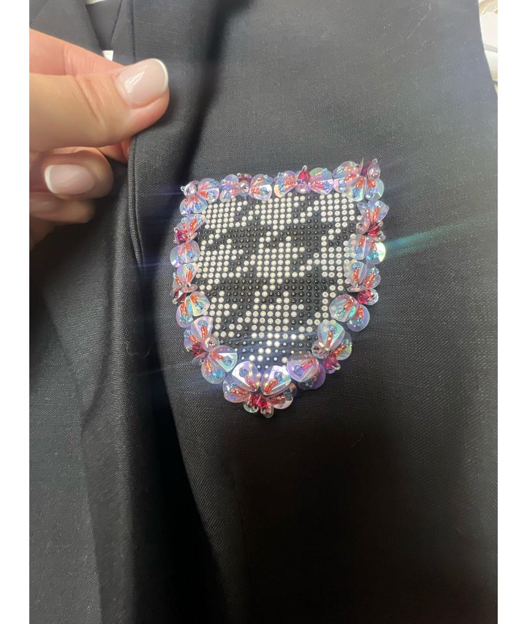 CHRISTIAN DIOR Черное шелковое платье, фото 3