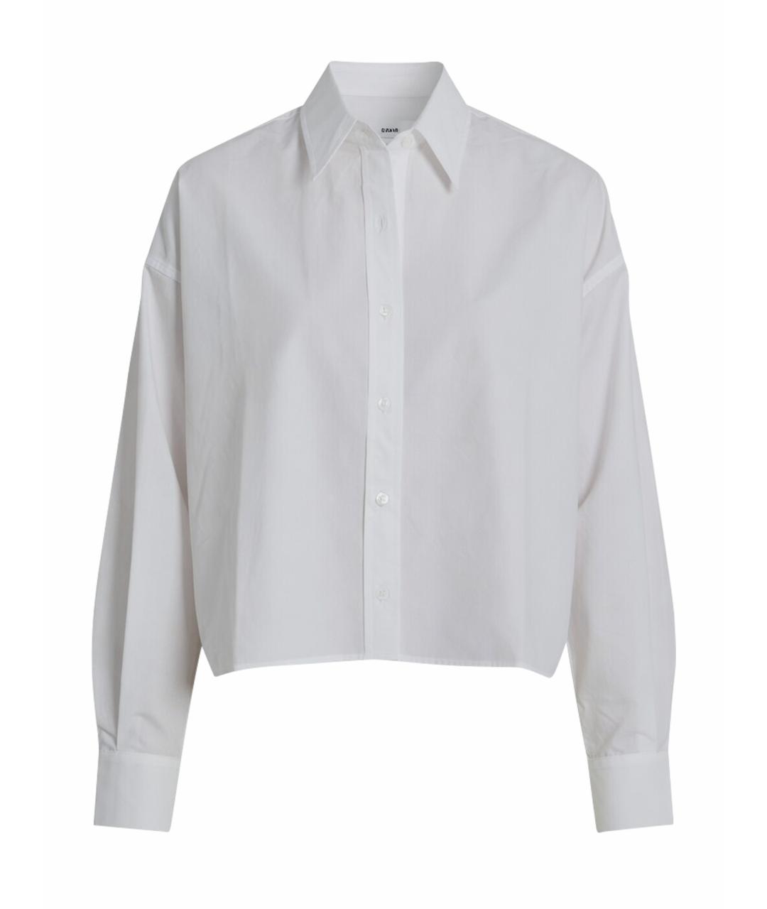 THE FRANKIE SHOP Белая хлопковая рубашка, фото 1