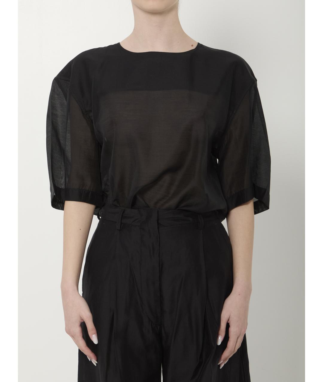 THELATEST Черная блузы, фото 5