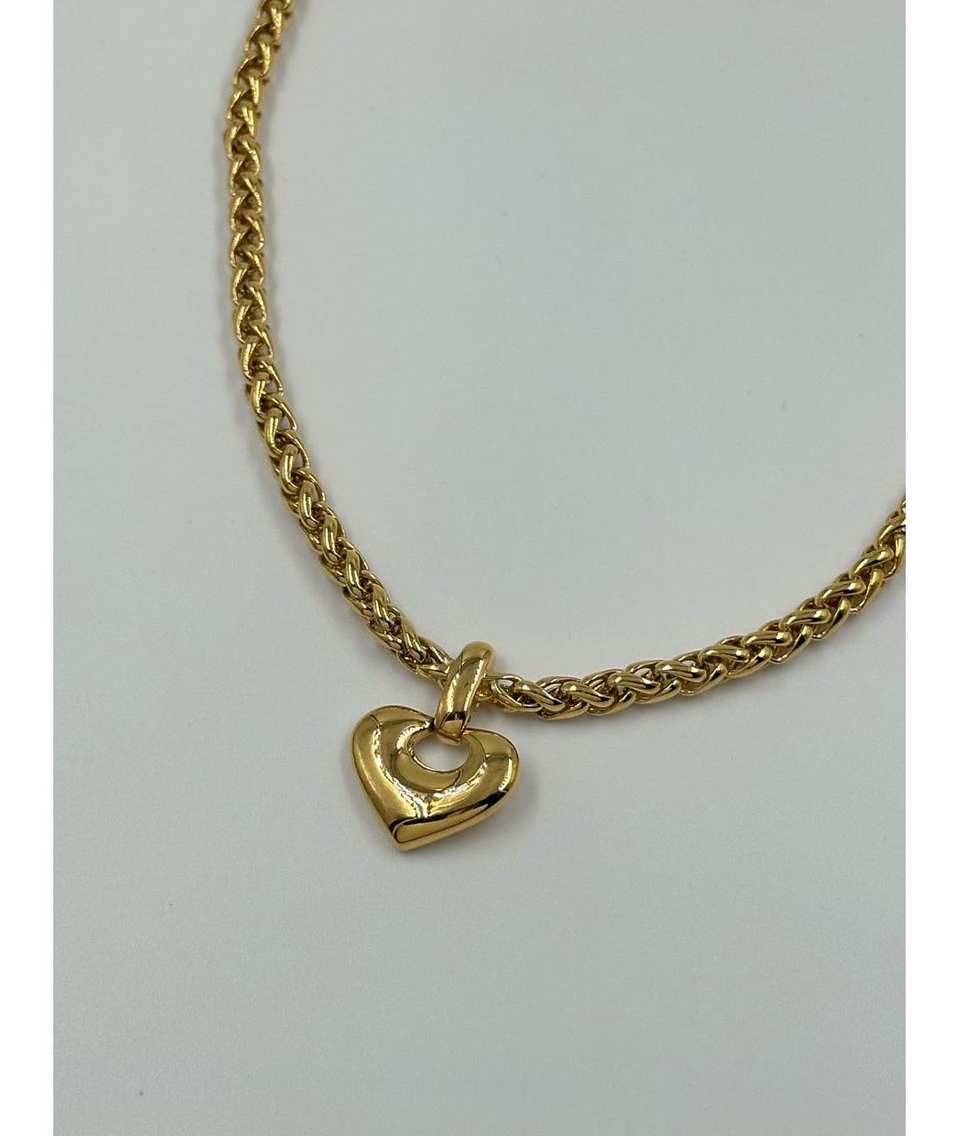 NINA RICCI Золотая металлическая подвеска, фото 2