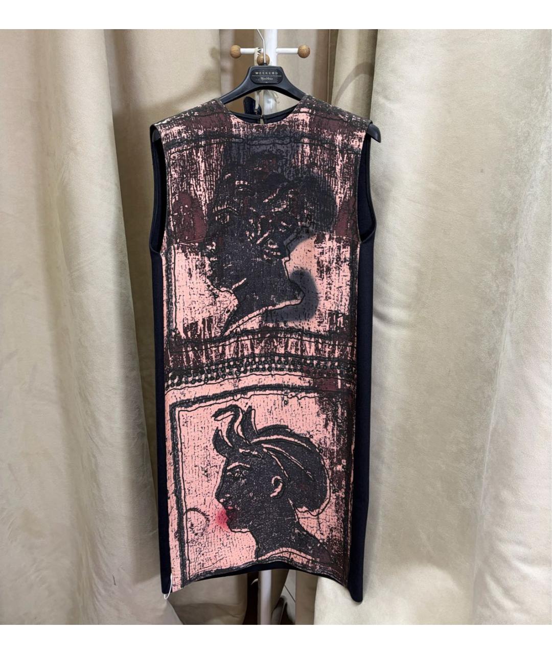 MIU MIU Мульти шелковое вечернее платье, фото 5